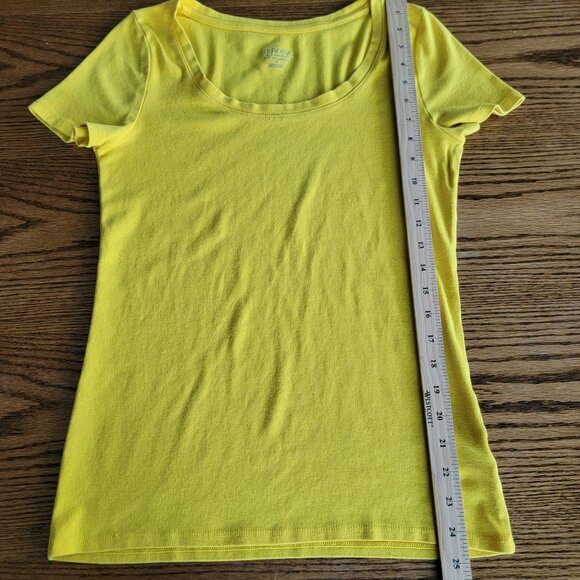 Merona The Ultimate Tee Scoop Neck y2k Vintage Top Shirt Women's Medium Stretchy - Picture 6 of 6